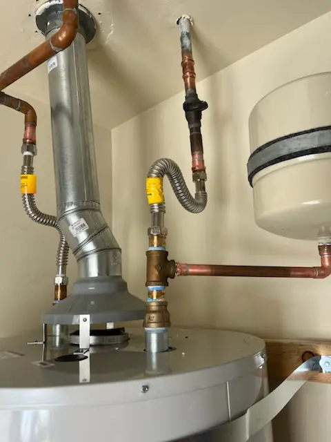 Water heater installation and plumbing repair in Bradford